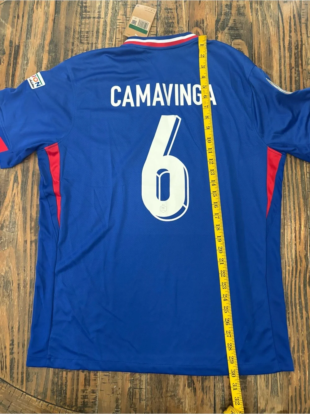 Nike - France National Eduardo Camavinga #6 Jersey